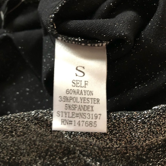 Sparkle Crop Top Skirt Matching Set Small - Picture 11 of 12